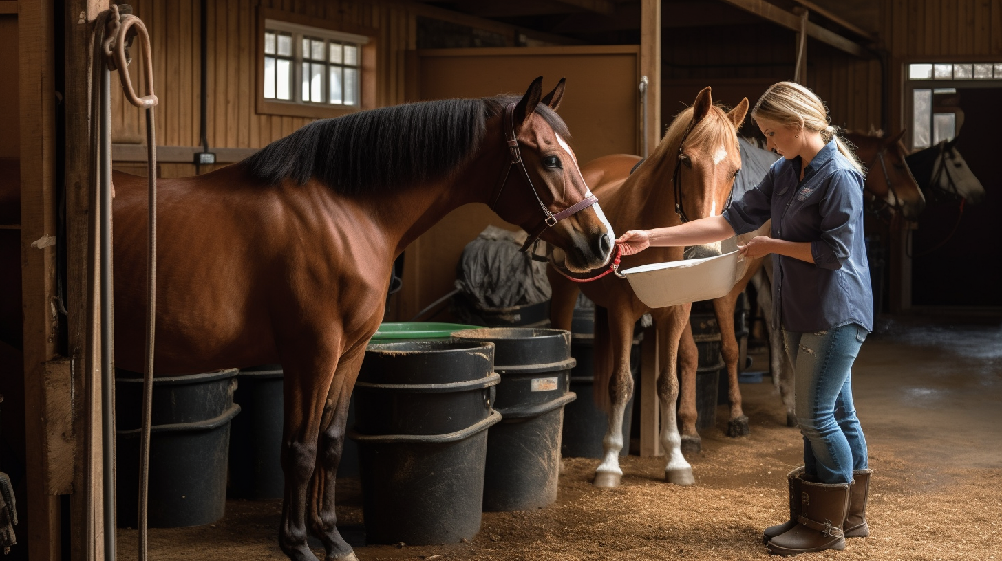 Quels sont les soins quotidiens nécessaires pour maintenir les chevaux en bonne santé 